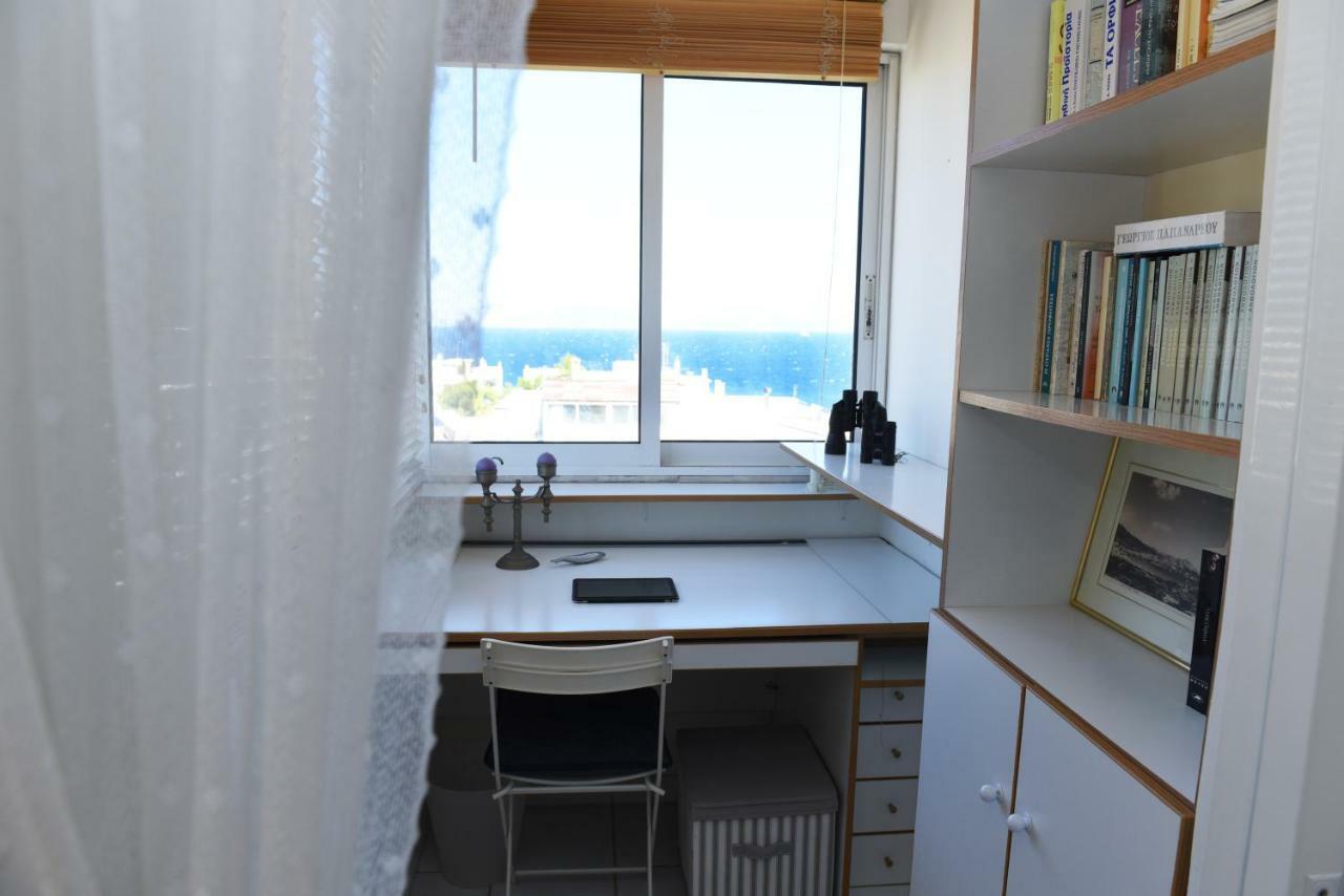 Apartamento Top Floor With Stunning 360 View Rafína Exterior foto